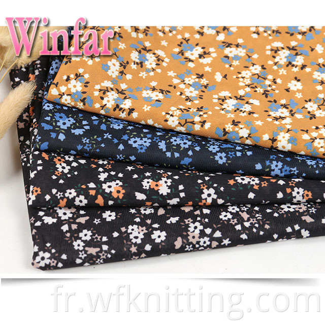 Polyester DTY Knitting Fabric